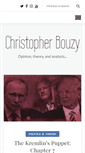 Mobile Screenshot of christopherbouzy.com